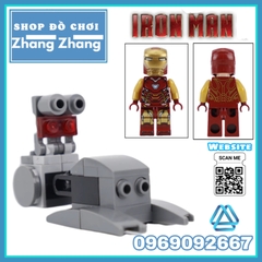 Xếp hình Người sắt Iron Man biến hình Hulkbuster 12in1 Lego Minifigures Elephant JX1162