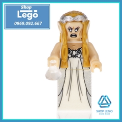 Xếp hình Frodo Gandalf Thranduil Elrond Lake-town Galadriel Arwen Merry Lego Minifigures Pogo PG8148