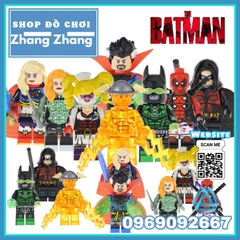 Xếp hình Deadpool Harley Quinn Robin Dr Strange Supergirl Dawnbreaker Dawn Flash DC Comics Lego Minifigures Pogo PG8164
