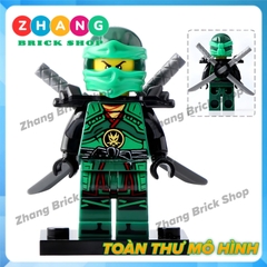 Xếp hình Ninjago Villains Samurai X , Krux, The Wei Snake , Vermin Lego Minifigures Xinh X0155