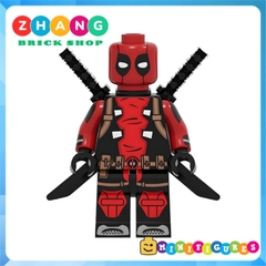 Xếp hình Iron Man
- Captain America - Deadpool
- Hawkeye
- Hulk - Rocket Racoon - Loki Lego Minifigures POGO PG8271