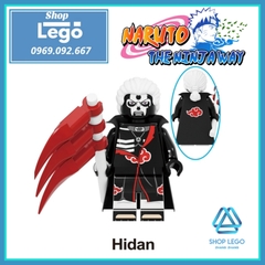 Xếp hình Naruto gồm Uchiha - Killer Bee - Yonda - Konan - Hyuga - Akimichi - Hidan - Kakuzu Lego Minifigures Kopf KF6119