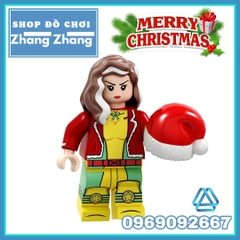 Xếp hình Giáng sinh Siêu anh hùng X-men, batman, venom mới nhất 2019 Lego Minifigures POGO PG8199