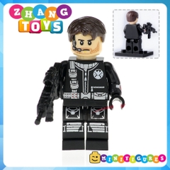 Xếp hình Biệt đội S.H.I.E.L.D MockingBird Jemma Simmons Phil Coulson Grant Ward Leo Fitz Lego Minifigures X0182