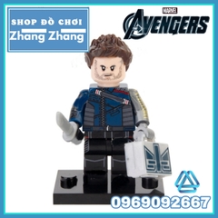 Xếp hình Winter Soldier - Agent 13 - Baron Zemo - US Agent - Batroc - Falcon Battlestar Lego Minifigures Xinh X0313