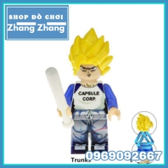 Xếp hình Dragon Ball Z Truck Capsule Corporation Trong 7 viên ngọc rồng Lego Minifigures Kopf KF2038