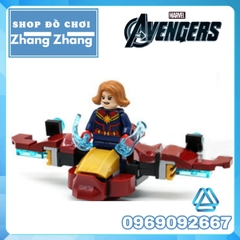Đồ chơi Xếp hình Thanos đại chiến Iron man Thor Hulk Ant-Man Hawkeye Captain Marvel Minifigures Sy6399