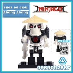 Xếp hình Ninjago tộc xương Chopov - Kruncha - Nuckal - Frakjaw - Whyplash - Krazi Lego Minifigures Lele A041 048