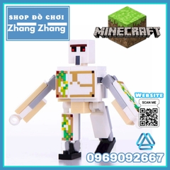 Xếp hình Mineblocks mô phỏng trò chơi Minecraft Lego Minifigures Xinh X0295