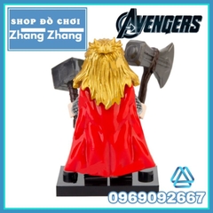Xếp hình Thần sấm Thor Avengers Endgame mới nhất 2021 trong Marvel Lego Minifigures V001
