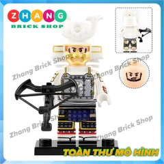 Đồ chơi Xếp hình Võ sĩ đạo cuối cùng The Last Samurai đầy đủ giáp phụ kiện đi kèm Lego Minifigures WM6090