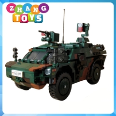 Đồ chơi xếp hình xe trinh sát Fennek gồm 692 mảnh ghép Minifigures Xingbao XB06053
