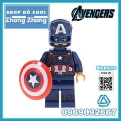 Xếp hình Avengers Endgame & Infinity War Thor Thanos Spider-man Lego Minifigures Kopf KF6087