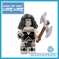 Xếp hình Superman Flash Deathstorm Aquaman DC Comics Martian Manhunter Black Lantern Lego Minifigures POGO PG8195