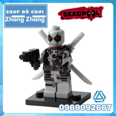 Đồ chơi xếp hình Bộ sưu tập gia đình Gwen pool Deadpool  Minifigures Dcool Jisi 0256 0261