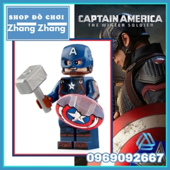 Xếp hình Captain America The Avengers Endgame Lego Minifigures Koruit Xp228