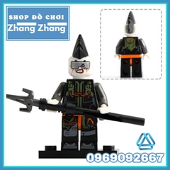 Xếp hình Ninjago Skylor - Jay - Jet Jack - Kai - Zane- Skullbreaker- Muzzle - Cole Lego Minifigures Lele A017 024