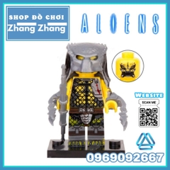 Xếp hình Predator vs Alien Cuộc chiến dưới chân tháp cổ mới nhất 2020 Lego Minifigures POGO PG8254