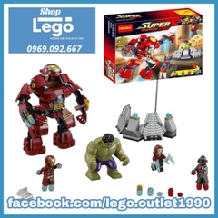 [248 hình] Xếp hình The Hulkbuster Smash Lego Minifigures Decool 7110