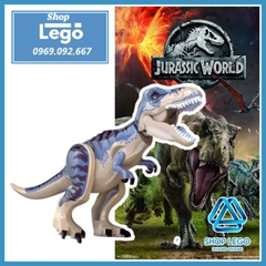 [28cm] Xếp hình Carnotaurus Công viên khủng long bạo chúa Jurassic Park Lego Minifigures Kopf KF823