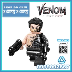Đồ chơi Xếp hình Venom Blacklast Hawkeye - Nebula - Black Panther Captain Marvel - Spider Man Minifigures PRCK GD238 245