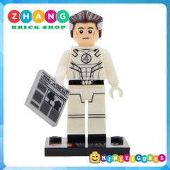 Xếp hình Fantastic The Thing Invisible Woman Human Torch Dr Doom Sue Storm Reed Richards Johnny Lego Minifigures SY288