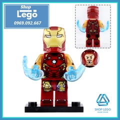 Xếp hình Tuyển tập Iron-man Thanos Warmachine  mk1 Lego Minifigures xinh X0252