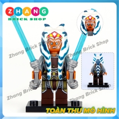 Xếp hình Star Wars Skywalker - Jinn - Leia Ahsoka - Savage - Protocol Droid - Windu - Padme Lego Minifigures Pogo PG8028