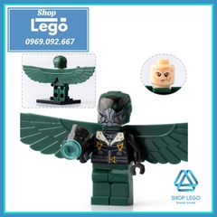 Xếp hình Spider man : Homecoming Vulture Iron Man Silk Masked Robber Spider-Man Lego Minifigures Xinh X0168