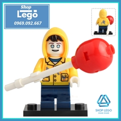 Xếp hình IT - Tên hề ma quái Pennywise Beverly George Chosen Jacobs Lego Minifigures Koruit KT1012