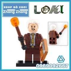 Đồ chơi xếp hình Lady Loki Tva gồm Mobius - Renslayer - Sylvie - He Who Remains Minifigures Xinh X0318