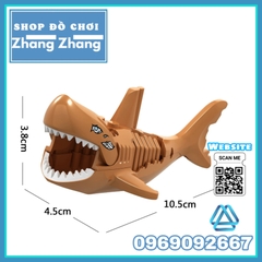 Xếp hình Lego Shark Cá mập Aquaman Siêu rẻ Lego Minifigures Lele XL001