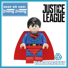 Đồ chơi xếp hình gồm Spider Man - Flash - Catwoman - Joker - Deathstroke - Superman - Batman Minifigures Kopf KF6136