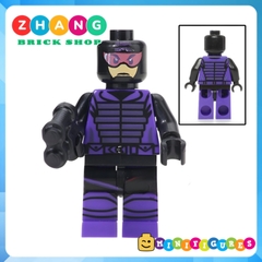 Xếp hình Whiplash - Spider-Girl - Tarantula - Paladin - Ultimate Deadpool Siêu anh hùng Lego Minifigures POGO PG8057