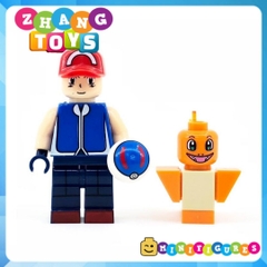 Xếp hình dành cho các bé tặng kèm bóng và pokemon theo mẫu Lego Minifigures SY620