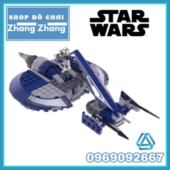 Đồ chơi xếp hình Star Wars General Grievous Combat Speeder Minifigures K012