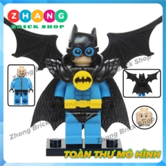 Xếp hình Logan Batman Harley Quinn Comics Lego Minifigures POGO PG8111