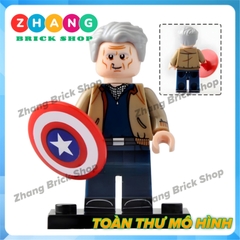 Xếp hình Avengers End Game Captain Marvel Spider-Man Pepper Thor Thanos America Rocket Racoon Lego Minifigures WM6061