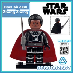 Xếp hình Mô hình Ahsoka  - Dark Trooper - Mandalorian - Moff - Boba Fett - Luke Skywalker - Jawa Lego Minifigures WM6121