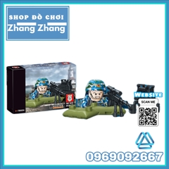 Đồ chơi Xếp hình lực lượng Thủy Quân lục chiến Navy Military Lego Minifigures Tbstoys Tbs53-58