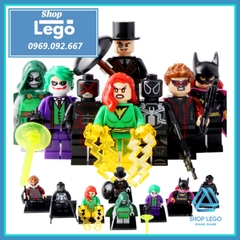 Xếp hình DC Comics Poison Ivy Batgirl Cyclops Venom Hawkeye Joker Penguin Lego Minifigures Xinh X0106