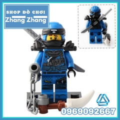 Xếp hình Ninjago Skylor - Jay - Jet Jack - Kai - Zane- Skullbreaker- Muzzle - Cole Lego Minifigures Lele A017 024