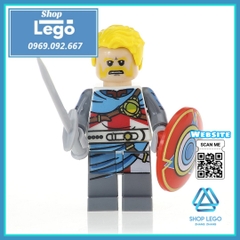 Xếp hình Batman - Vixen - Joker - Hamburglar Dormammu Captain Avalon Deadpool Spider-Man Lego Minifigures POGO PG8084