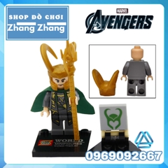 Xếp hình Daredevil Magneto Ant-Man Loki Wolverine The Beast Green Arrow DC X-men Lego Minifigures Sy259