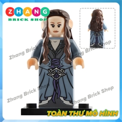 Xếp hình Frodo Gandalf Thranduil Elrond Lake-town Galadriel Arwen Merry Lego Minifigures Pogo PG8148