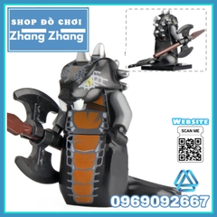 Xếp hình Ninjago Tộc rắn Chop rai Skales Acidicus Pythor Skalidor Bytar Rattla Fangdam Lego Minifigures Lele A025 032