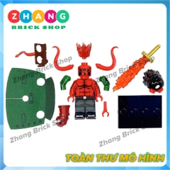 Mô hình nhân vật Hellboy the crooked man WM2421 WM2422 Zhang Brick Shop