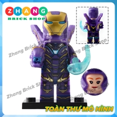 Xếp hình Avengers End Game Captain Marvel Spider-Man Pepper Thor Thanos America Rocket Racoon Lego Minifigures WM6061