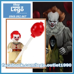 Xếp hình Pennywise Redux Tên hề ma quái I.T 2019 Lego Minifigures MG0010