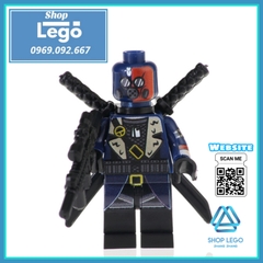 Xếp hình Dare Devil Deadshot Harley Quinn Robin Spider man Wonder Woman Joker Lego Minifigures POGO pg8196